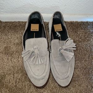 Grey Dolce Vita loafer flat shoes